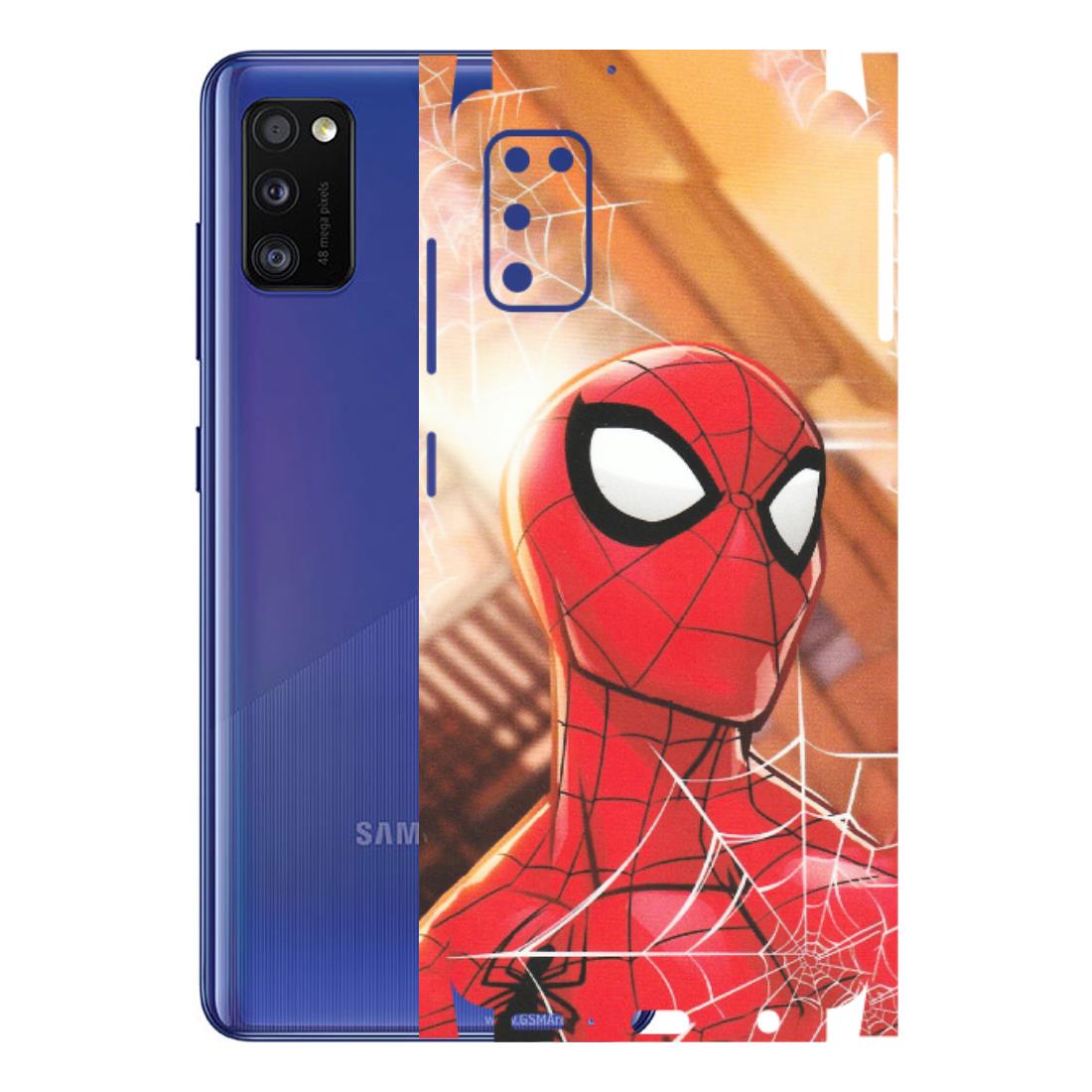 Samsung A/S Series Phone Skins (All Models) - Spiderman Face New - Matte Finish (M-41) Samsung Galaxy A41