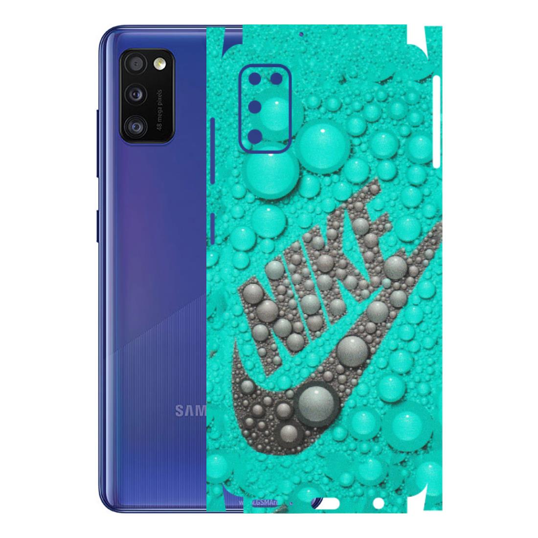 Samsung A/S Series Phone Skins (All Models) - Shoe Brand Bubbles - Matte Finish (M-42) Samsung Galaxy A41