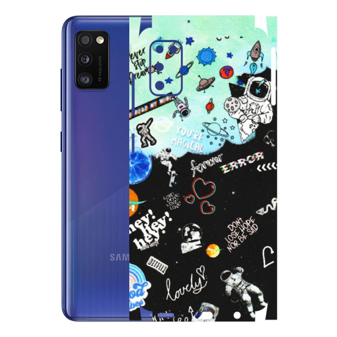 Samsung A/S Series Phone Skins (All Models) - Living In A Space Dream - Matte Finish (M-46) Samsung Galaxy A41