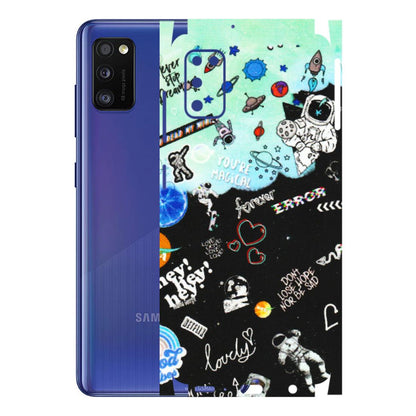 Samsung A/S Series Phone Skins (All Models) - Living In A Space Dream - Matte Finish (M-46) Samsung Galaxy A41