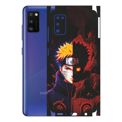 Samsung A/S Series Phone Skins (All Models) - Naruto X Evil - Matte Finish (M-70) Samsung Galaxy A41
