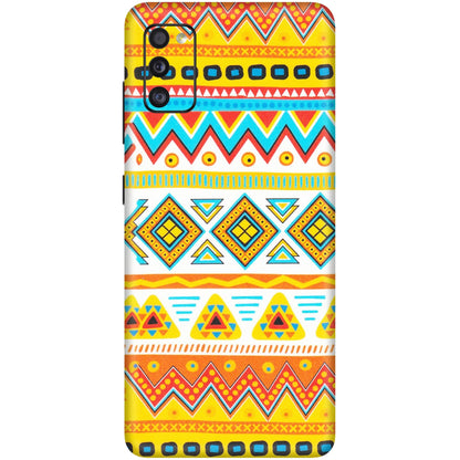 Samsung A/S Series Phone Skins (All Models) - Mexican Abstract - Matte Finish (M-71) Samsung Galaxy A41