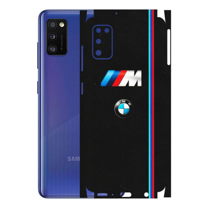 Samsung A/S Series Phone Skins (All Models) - Styling With Black BMW - Matte Finish (M-74) Samsung Galaxy A41