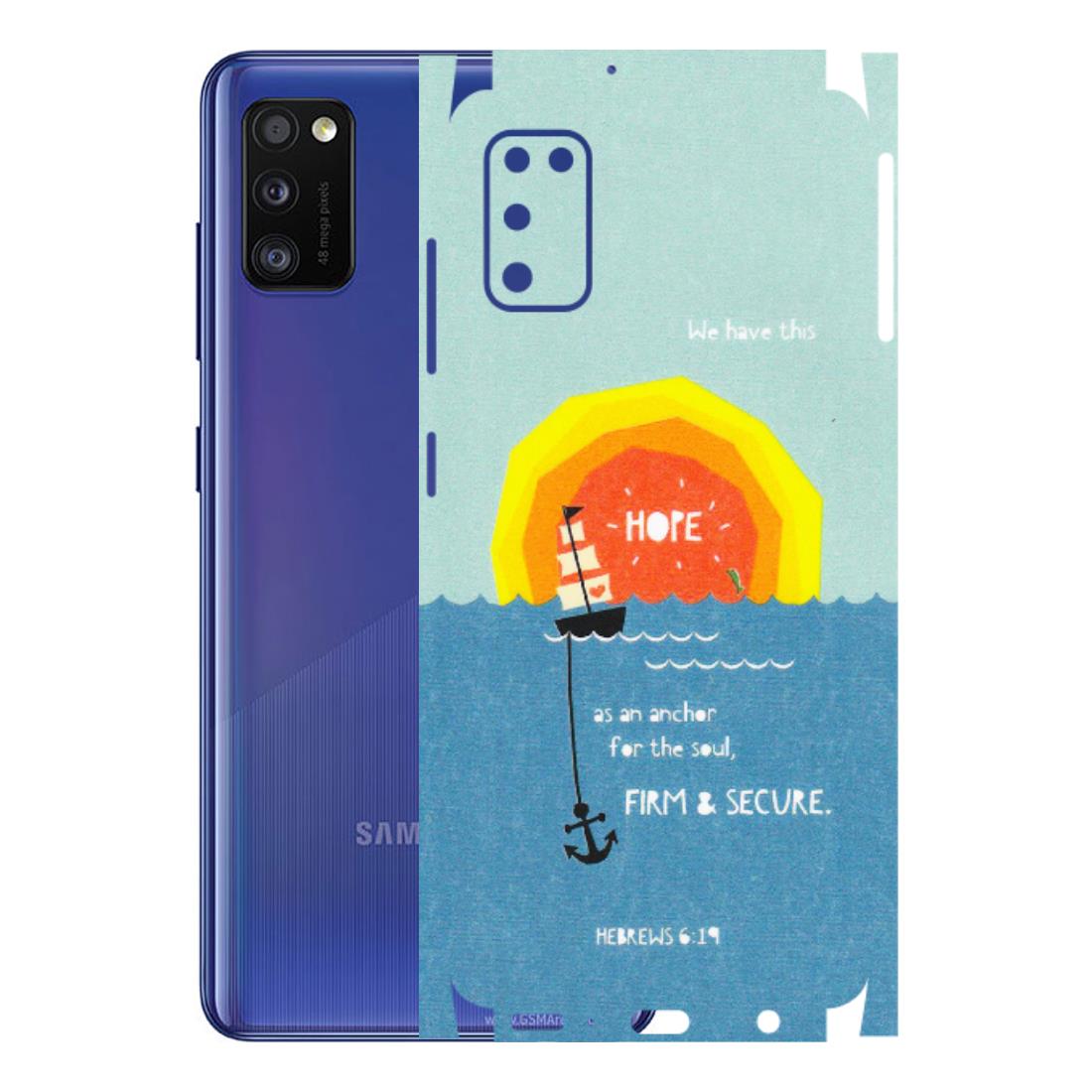 Samsung A/S Series Phone Skins (All Models) - A Beautiful Sunset of Hope - Matte Finish (M-75) Samsung Galaxy A41