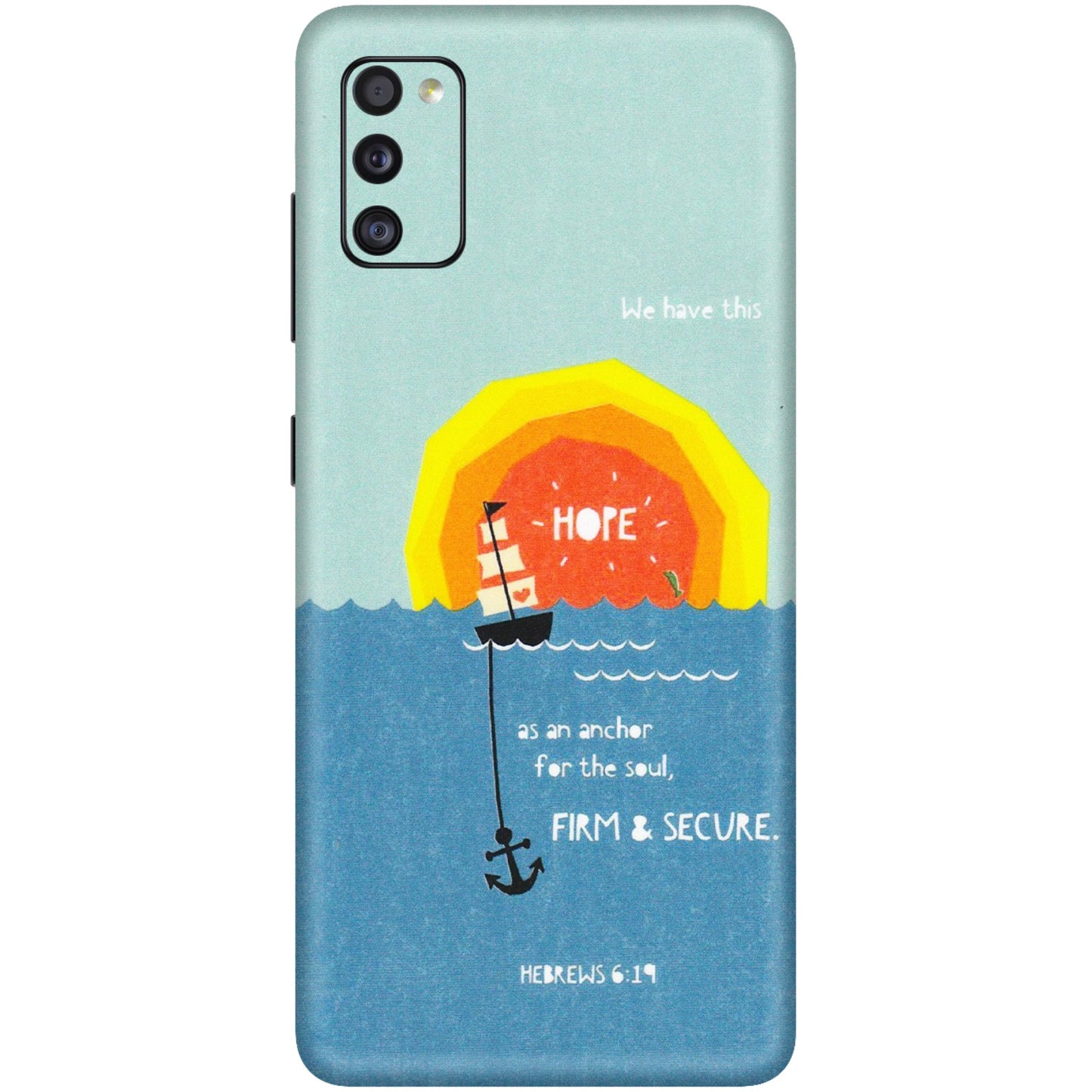 Samsung A/S Series Phone Skins (All Models) - A Beautiful Sunset of Hope - Matte Finish (M-75) Samsung Galaxy A41