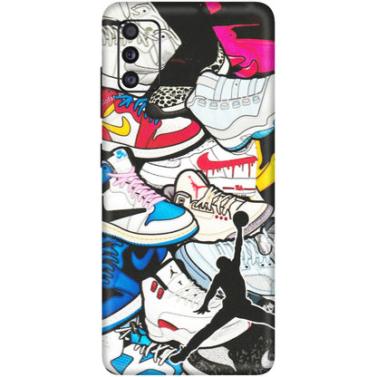 Samsung A/S Series Phone Skins (All Models) - Jordan Sneakers Fan - Matte Finish (M-80) Samsung Galaxy A41