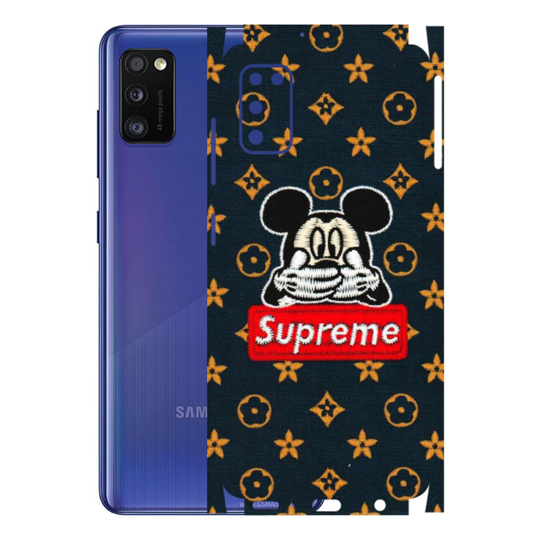 Samsung A/S Series Phone Skins (All Models) - Mickey Supreme - Matte Finish (M-83) Samsung Galaxy A41
