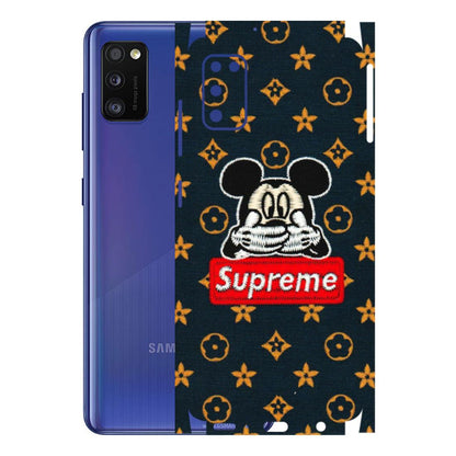 Samsung A/S Series Phone Skins (All Models) - Mickey Supreme - Matte Finish (M-83) Samsung Galaxy A41