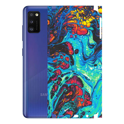 Samsung A/S Series Phone Skins (All Models) - Majestic Galactic Marbel - Matte Finish (M-85) Samsung Galaxy A41