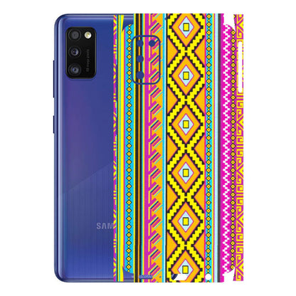 Samsung A/S Series Phone Skins (All Models) - Thai illustration - Matte Finish (M-89) Samsung Galaxy A41