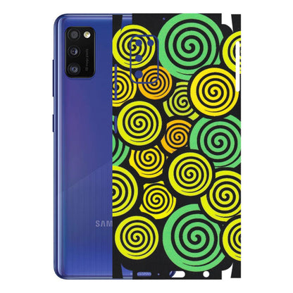 Samsung A/S Series Phone Skins (All Models) - Crazy Spiral - Matte Finish (M-91) Samsung Galaxy A41