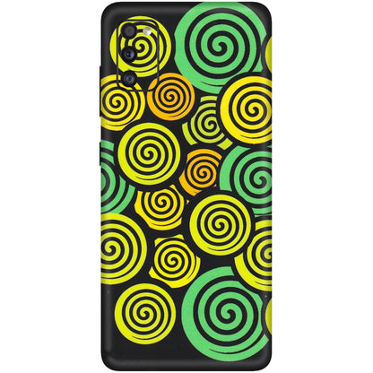 Samsung A/S Series Phone Skins (All Models) - Crazy Spiral - Matte Finish (M-91) Samsung Galaxy A41