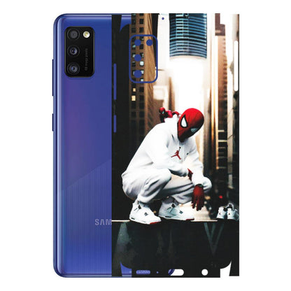 Samsung A/S Series Phone Skins (All Models) - Sportsman Spider Man - Matte Finish (M-94) Samsung Galaxy A41