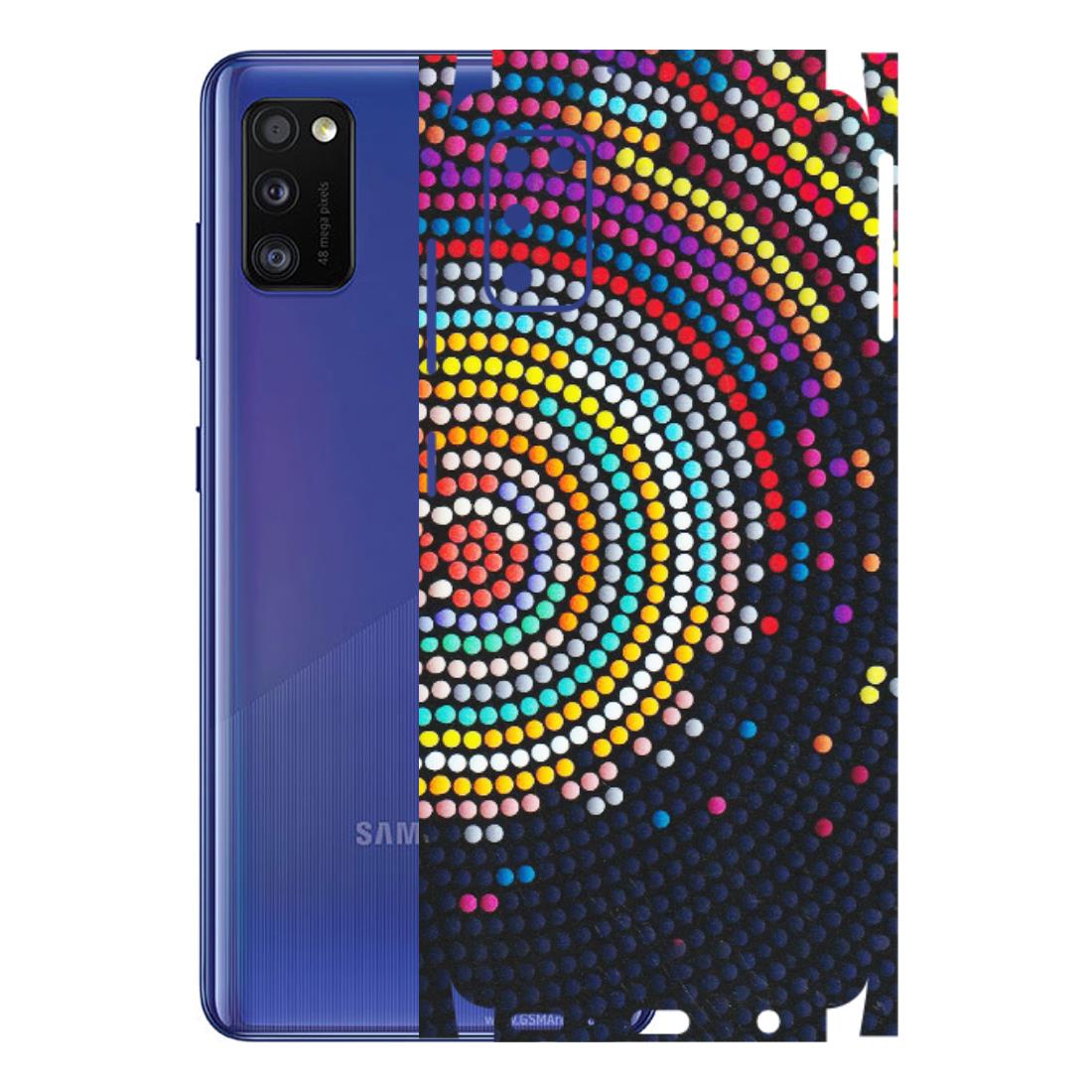 Samsung A/S Series Phone Skins (All Models) - Rainbow Dot Mandala - Matte Finish (M-97) Samsung Galaxy A41
