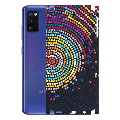 Samsung A/S Series Phone Skins (All Models) - Rainbow Dot Mandala - Matte Finish (M-97) Samsung Galaxy A41