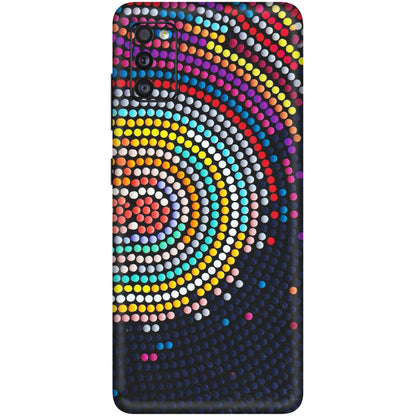 Samsung A/S Series Phone Skins (All Models) - Rainbow Dot Mandala - Matte Finish (M-97) Samsung Galaxy A41