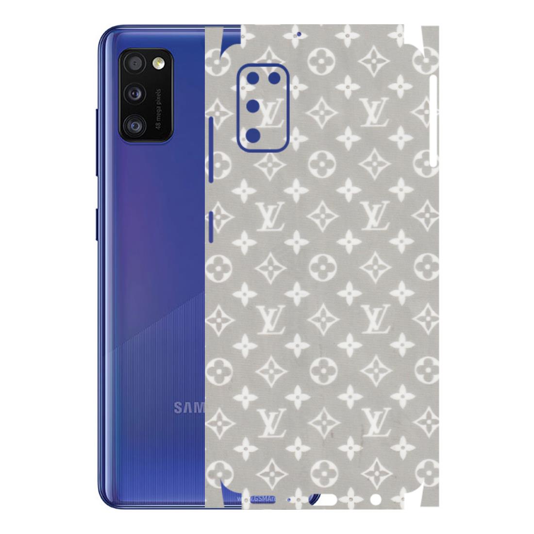 Samsung A/S Series Phone Skins (All Models) - Luxury Brands Logo - Transparent Finish (T-07) Samsung Galaxy A41