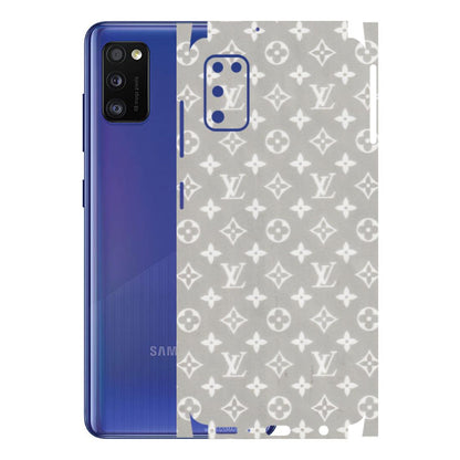 Samsung A/S Series Phone Skins (All Models) - Luxury Brands Logo - Transparent Finish (T-07) Samsung Galaxy A41