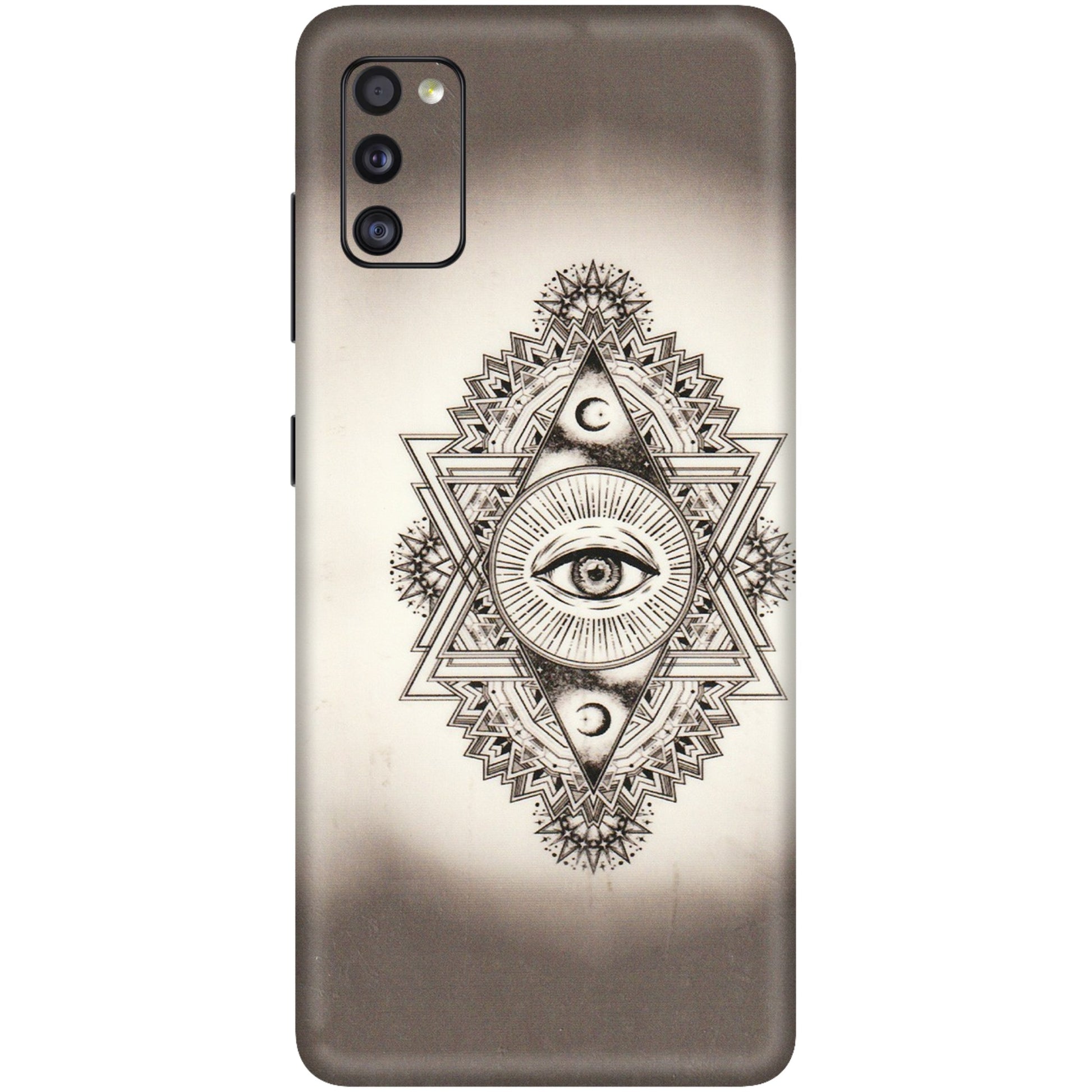 Samsung A/S Series Phone Skins (All Models) - Illuminati Great Eye - Transparent Finish (T-14) Samsung Galaxy A41