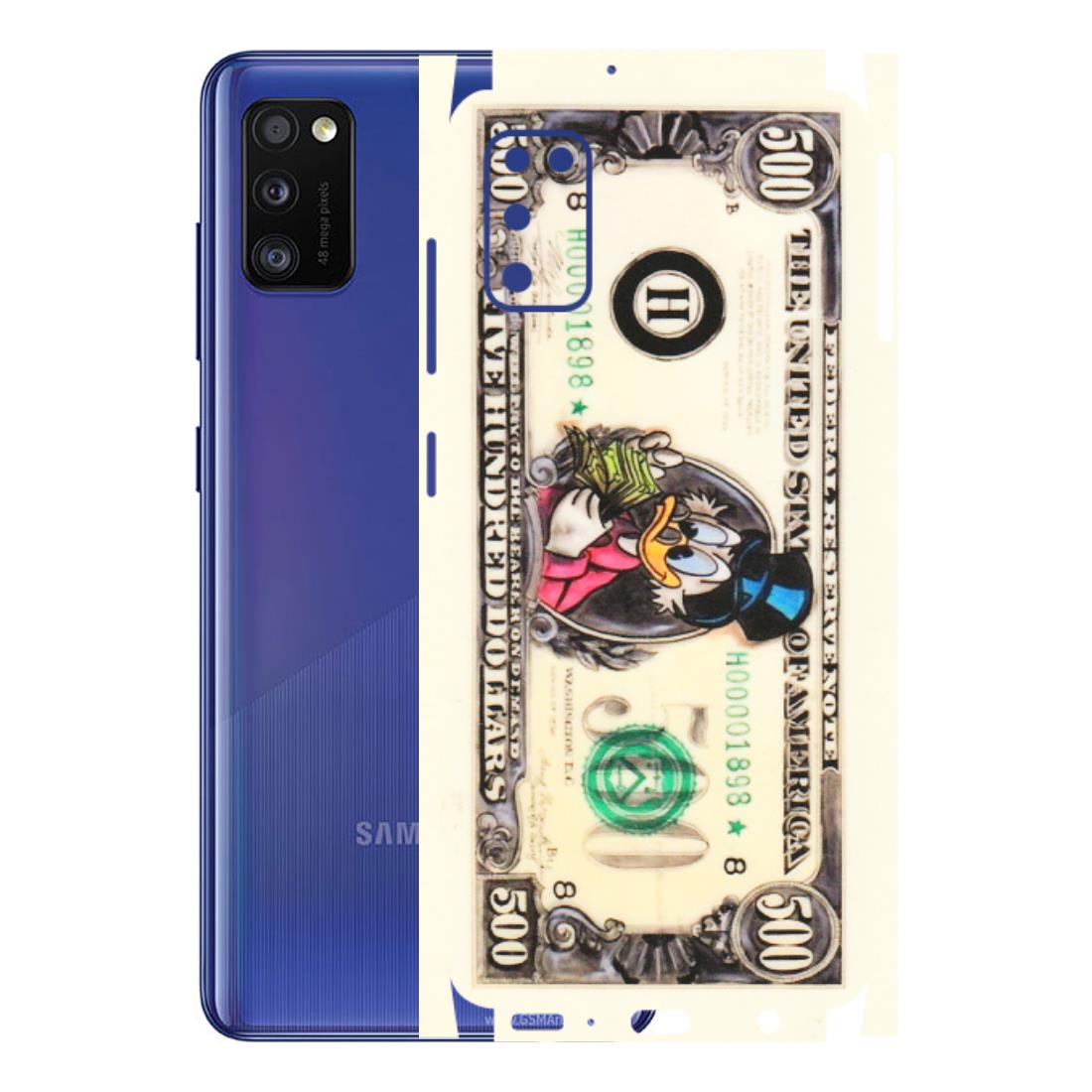 Samsung A/S Series Phone Skins (All Models) - Five Hundred Dollar Duck - Transparent Finish (T-15) Samsung Galaxy A41