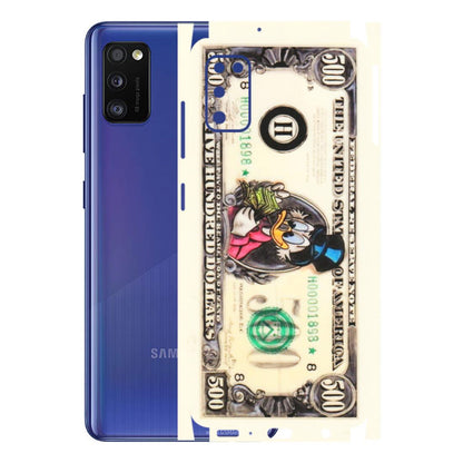Samsung A/S Series Phone Skins (All Models) - Five Hundred Dollar Duck - Transparent Finish (T-15) Samsung Galaxy A41