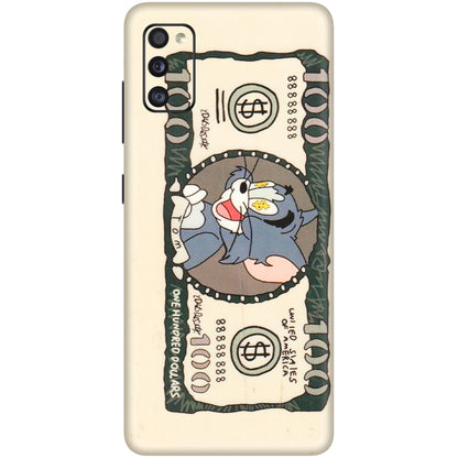 Samsung A/S Series Phone Skins (All Models) - One Hundred Dollar Tom - Transparent Finish (T-16) Samsung Galaxy A41