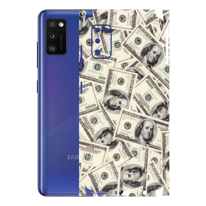 Samsung A/S Series Phone Skins (All Models) - Dollar Lover - Transparent Finish (T-17) Samsung Galaxy A41