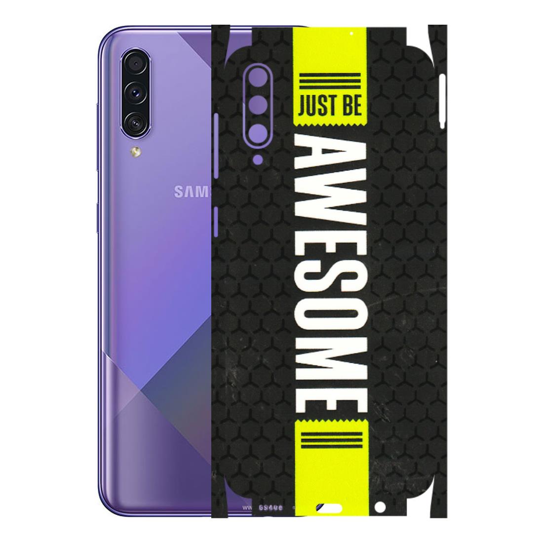 Samsung A/S Series Phone Skins (All Models) - Just Be Awesome - 3D Embossed Finish (L-101) Samsung Galaxy A50S