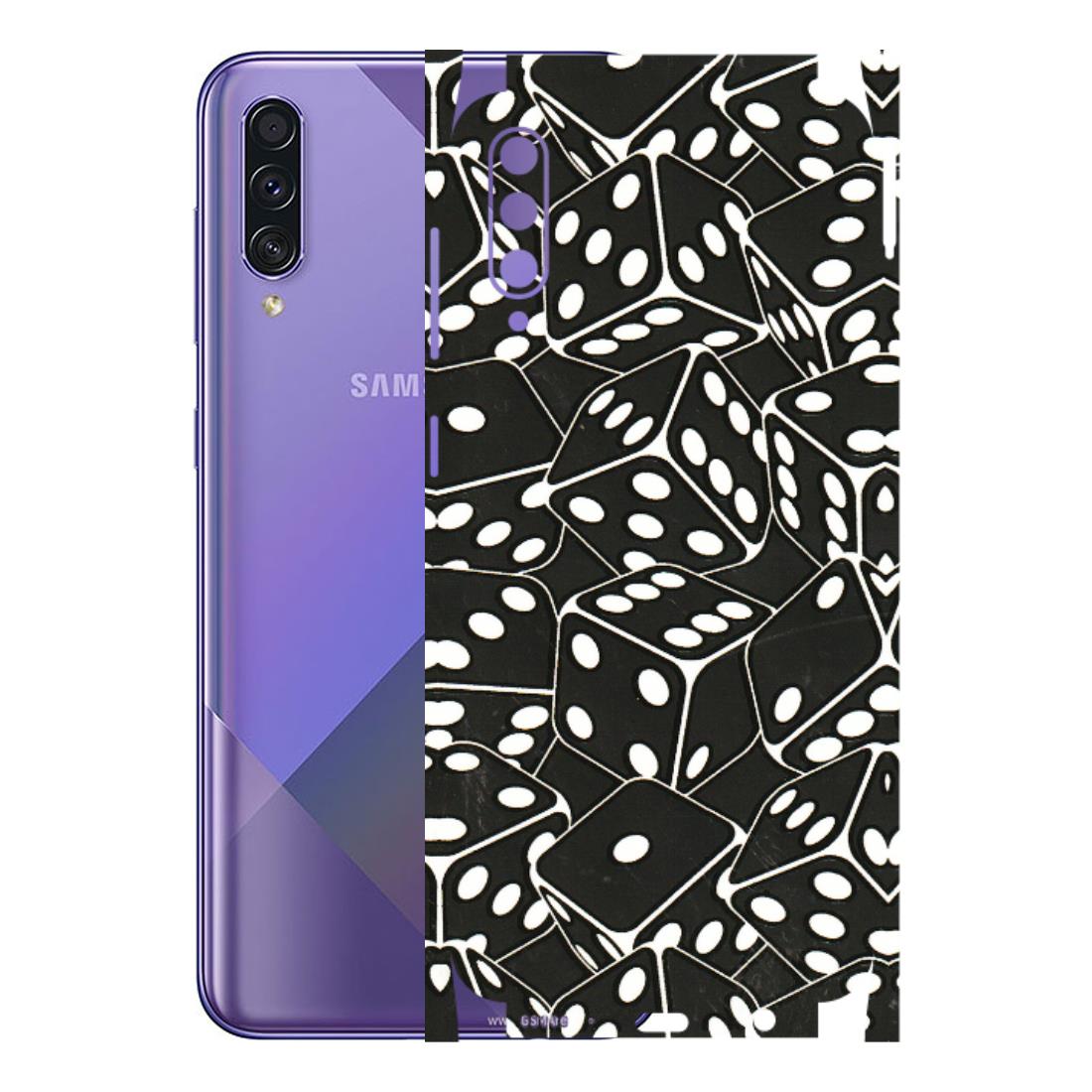 Samsung A/S Series Phone Skins (All Models) - Big Black Dices - 3D Embossed Finish (L-106) Samsung Galaxy A50S