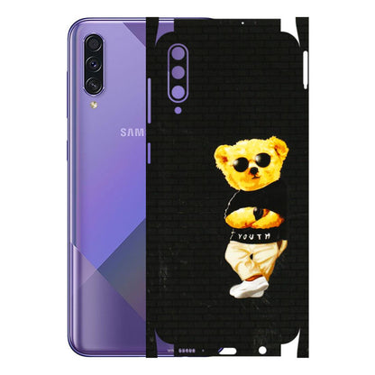 Samsung A/S Series Phone Skins (All Models) - Classy Teddy Bear - 3D Embossed Finish (L-116) Samsung Galaxy A50S