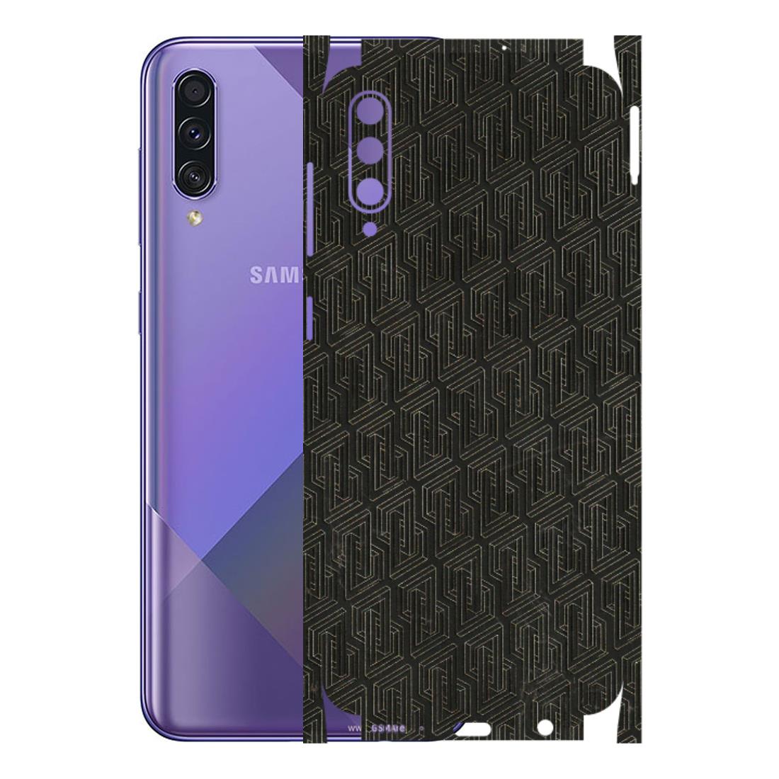 Samsung A/S Series Phone Skins (All Models) - Black Abstract Pattern - 3D Embossed Finish (L-117) Samsung Galaxy A50S