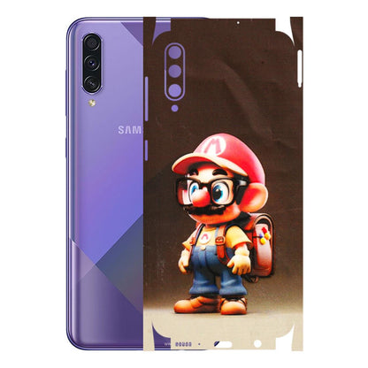 Samsung A/S Series Phone Skins (All Models) - Little Mario - 3D Embossed Finish (L-119) Samsung Galaxy A50S