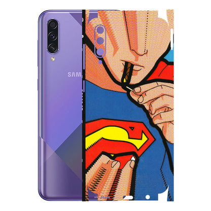 Samsung A/S Series Phone Skins (All Models) - Superman Sutta - 3D Embossed Finish (L-130) Samsung Galaxy A50S