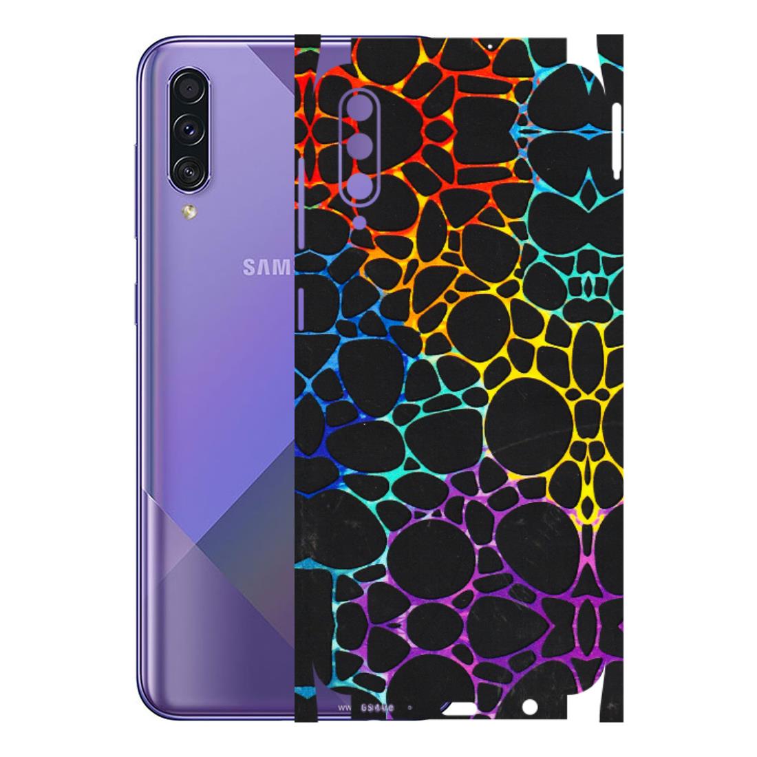 Samsung A/S Series Phone Skins (All Models) - Abstract Art MultiColour - 3D Embossed Finish (L-133) Samsung Galaxy A50S