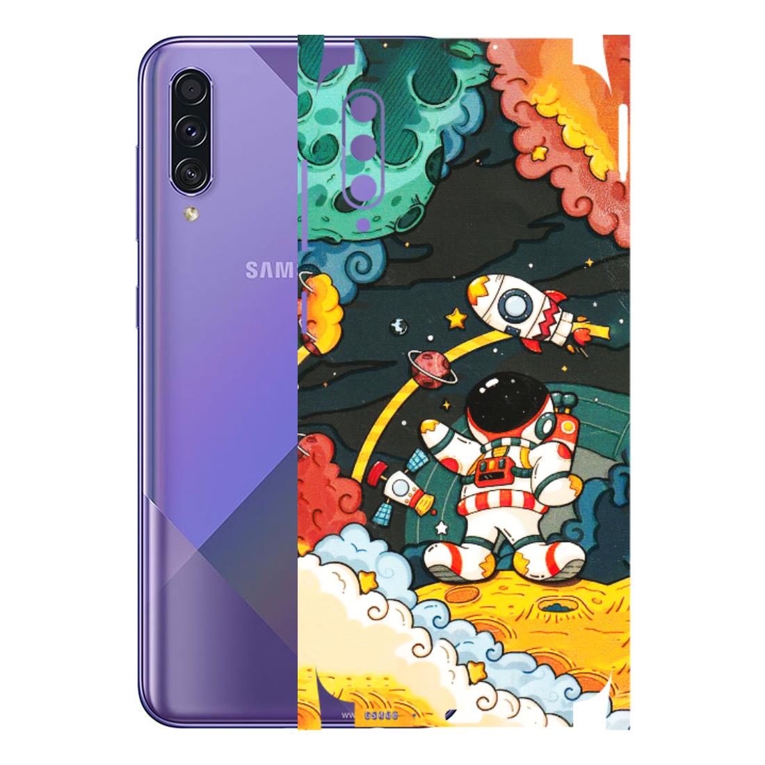 Samsung A/S Series Phone Skins (All Models) - Astronauts & Spaceship - 3D Embossed Finish (L-145) Samsung Galaxy A50S