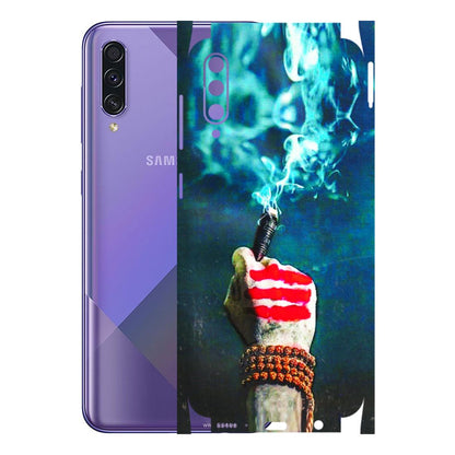 Samsung A/S Series Phone Skins (All Models) - Mahadev Bhakt - 3D Embossed Finish (L-146) Samsung Galaxy A50S