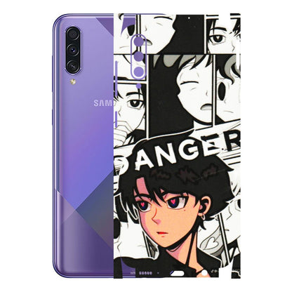 Samsung A/S Series Phone Skins (All Models) - Danger Anime - 3D Embossed Finish (L-155) Samsung Galaxy A50S