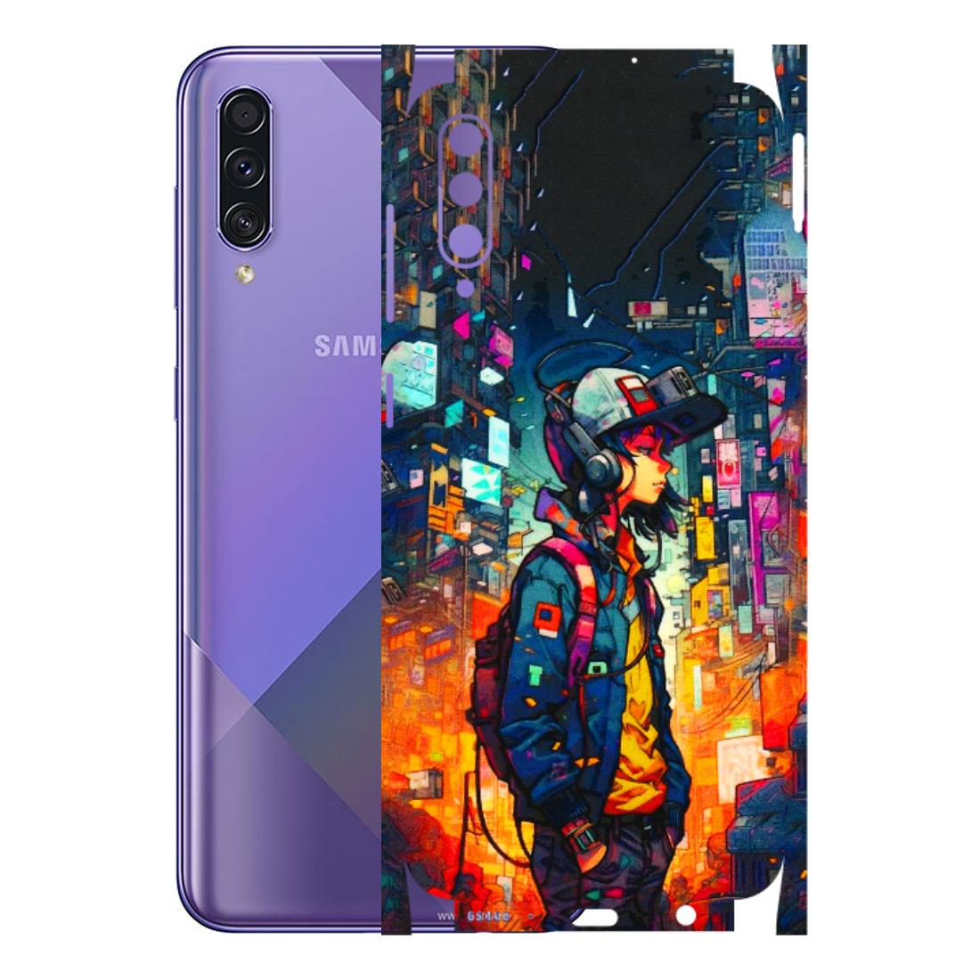 Samsung A/S Series Phone Skins (All Models) - Street Anime Guy - 3D Embossed Finish (L-158) Samsung Galaxy A50S