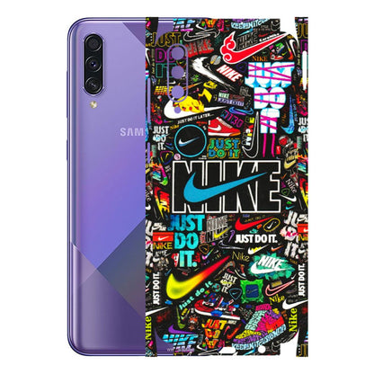 Samsung A/S Series Phone Skins (All Models) - Just Do It Doodles - 3D Embossed Finish (L-166) Samsung Galaxy A50S