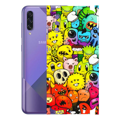 Samsung A/S Series Phone Skins (All Models) - Angry Funkies - 3D Embossed Finish (L-169) Samsung Galaxy A50S