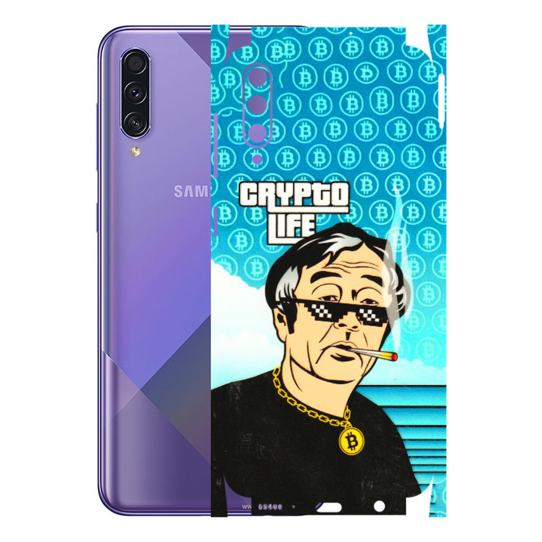 Samsung A/S Series Phone Skins (All Models) - Crypto Thug Life - 3D Embossed Finish (L-179) Samsung Galaxy A50S