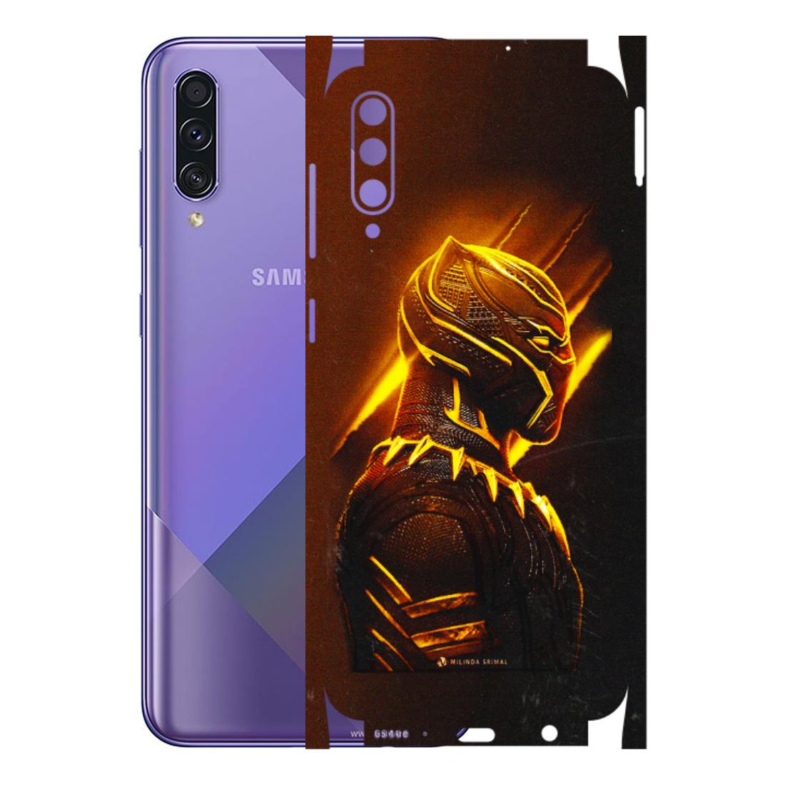 Samsung A/S Series Phone Skins (All Models) - Gold Black Panther - 3D Embossed Finish (L-181) Samsung Galaxy A50S