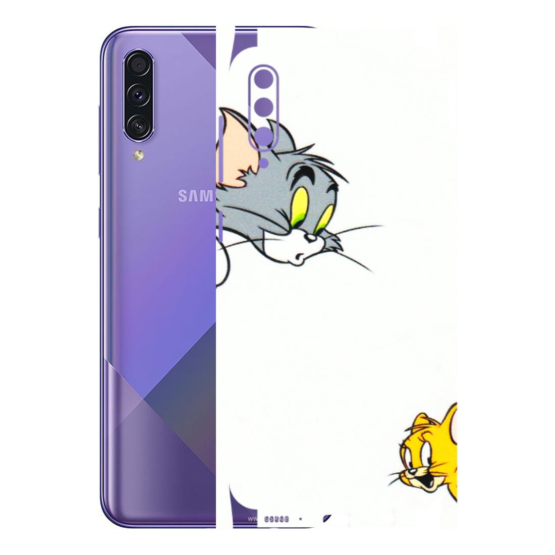 Samsung A/S Series Phone Skins (All Models) - Cute Tom And Jerry - 3D Embossed Finish (L-220) Samsung Galaxy A50S
