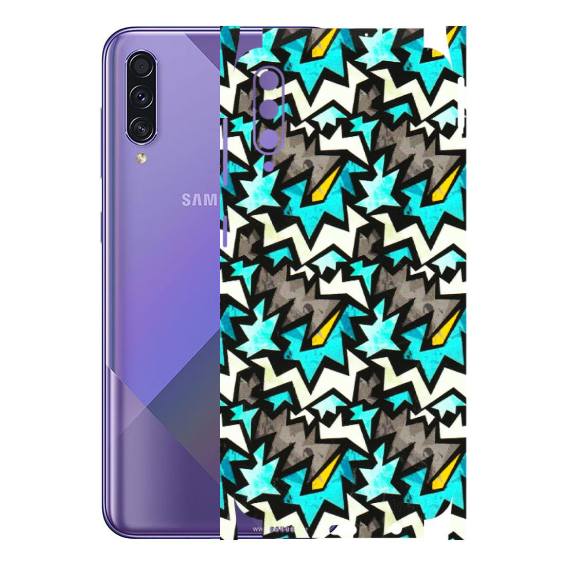 Samsung A/S Series Phone Skins (All Models) - Funky Zig Zag - 3D Embossed Finish (L-223) Samsung Galaxy A50S