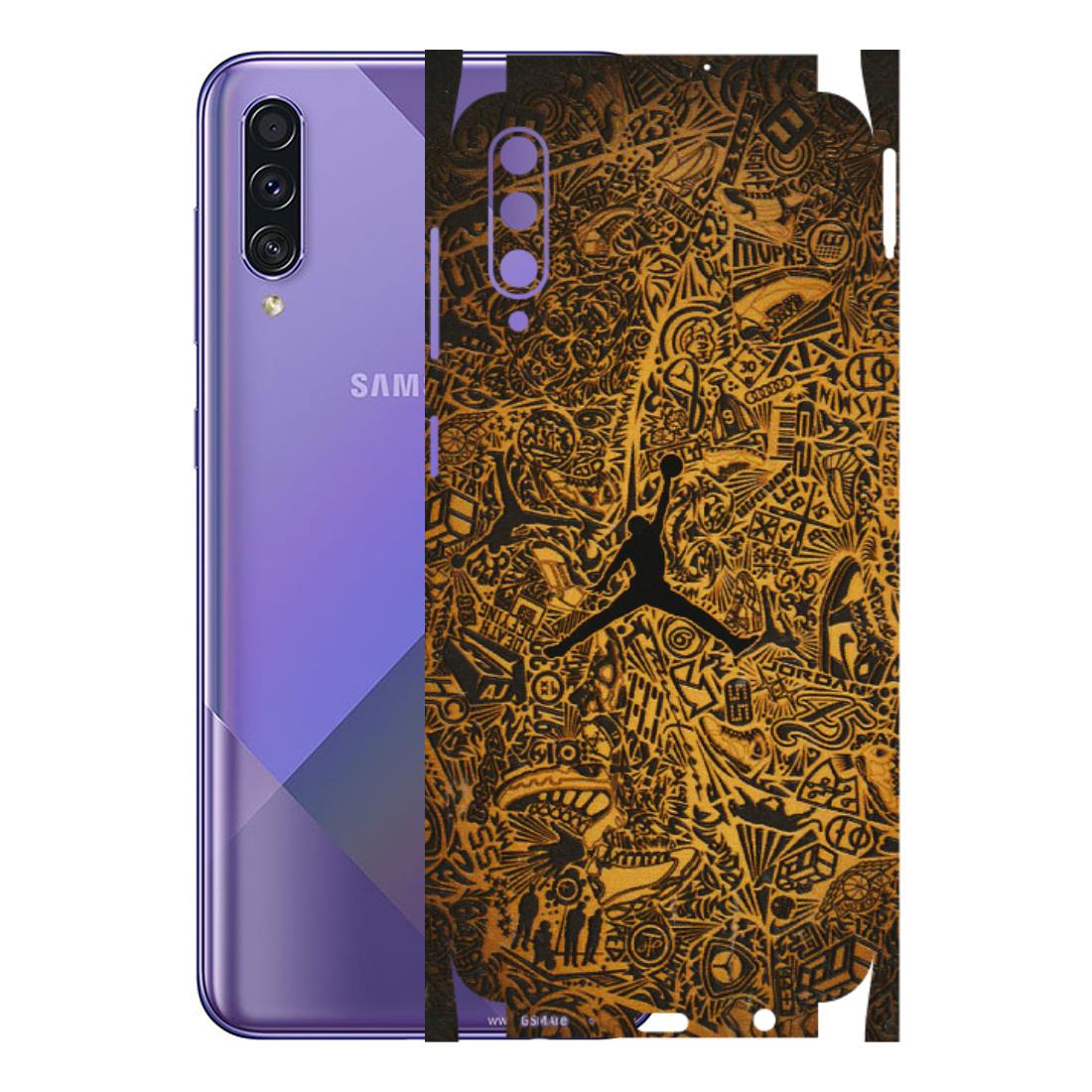 Samsung A/S Series Phone Skins (All Models) - Premium Gold Basketball Player - 3D Embossed Finish (L-236) Samsung Galaxy A50S