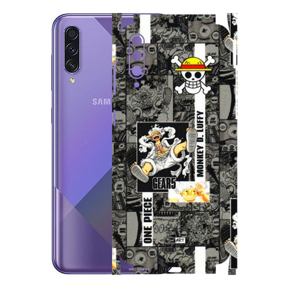 Samsung A/S Series Phone Skins (All Models) - Cuffy Anime MonkeyCamic - 3D Embossed Finish (L-242) Samsung Galaxy A50S