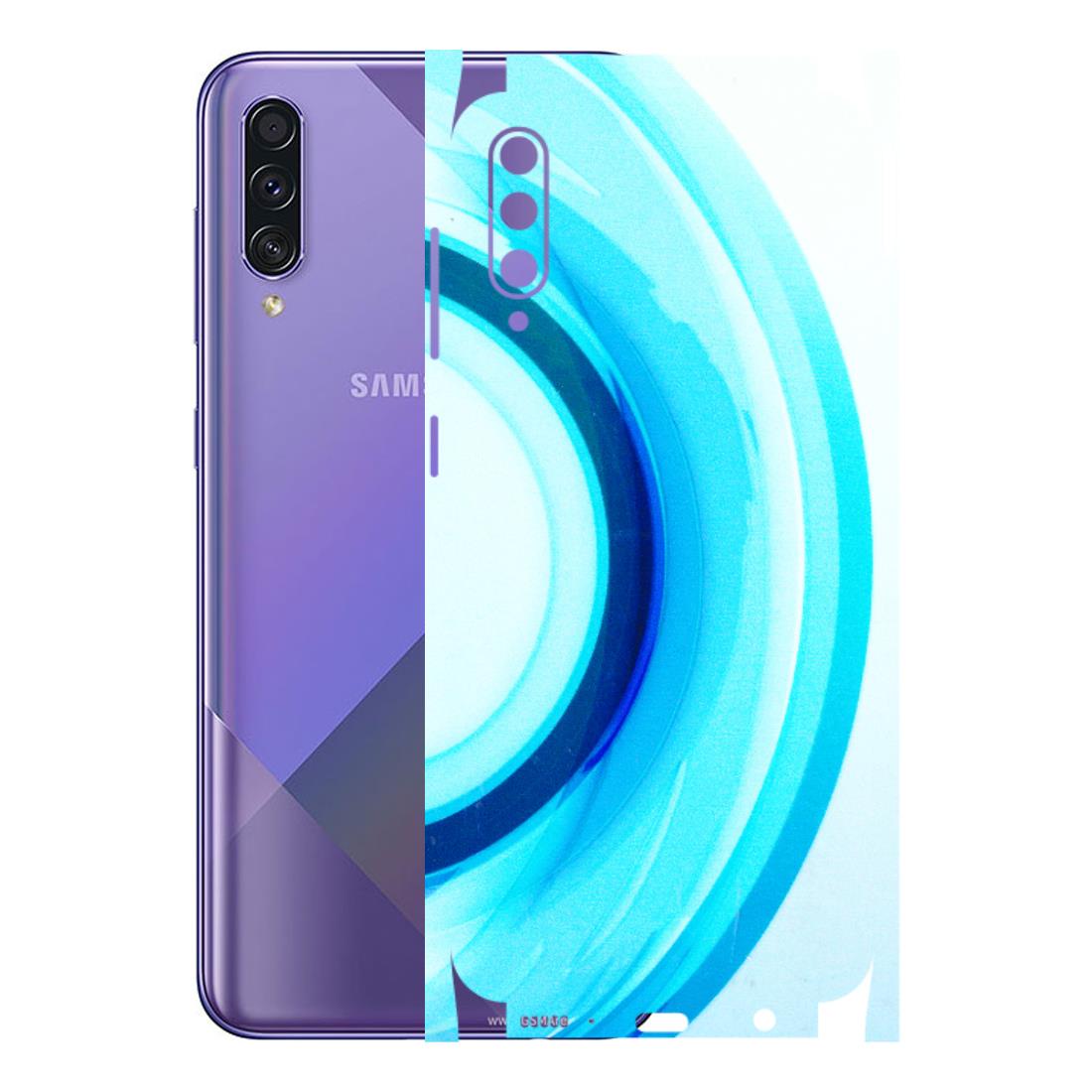 Samsung A/S Series Phone Skins (All Models) - The Blue Curve - 3D Embossed Finish (L-244) Samsung Galaxy A50S