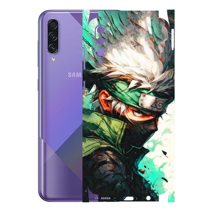 Samsung A/S Series Phone Skins (All Models) - Kakashi Side Profile - 3D Embossed Finish (L-249) Samsung Galaxy A50S