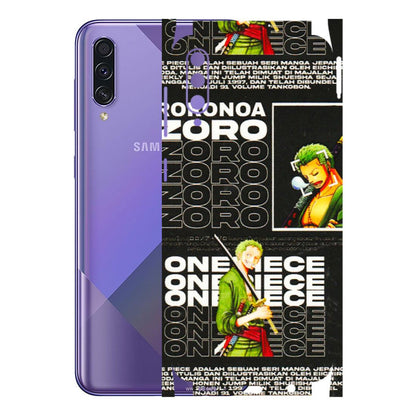 Samsung A/S Series Phone Skins (All Models) - One Piece Zoro - 3D Embossed Finish (L-250) Samsung Galaxy A50S