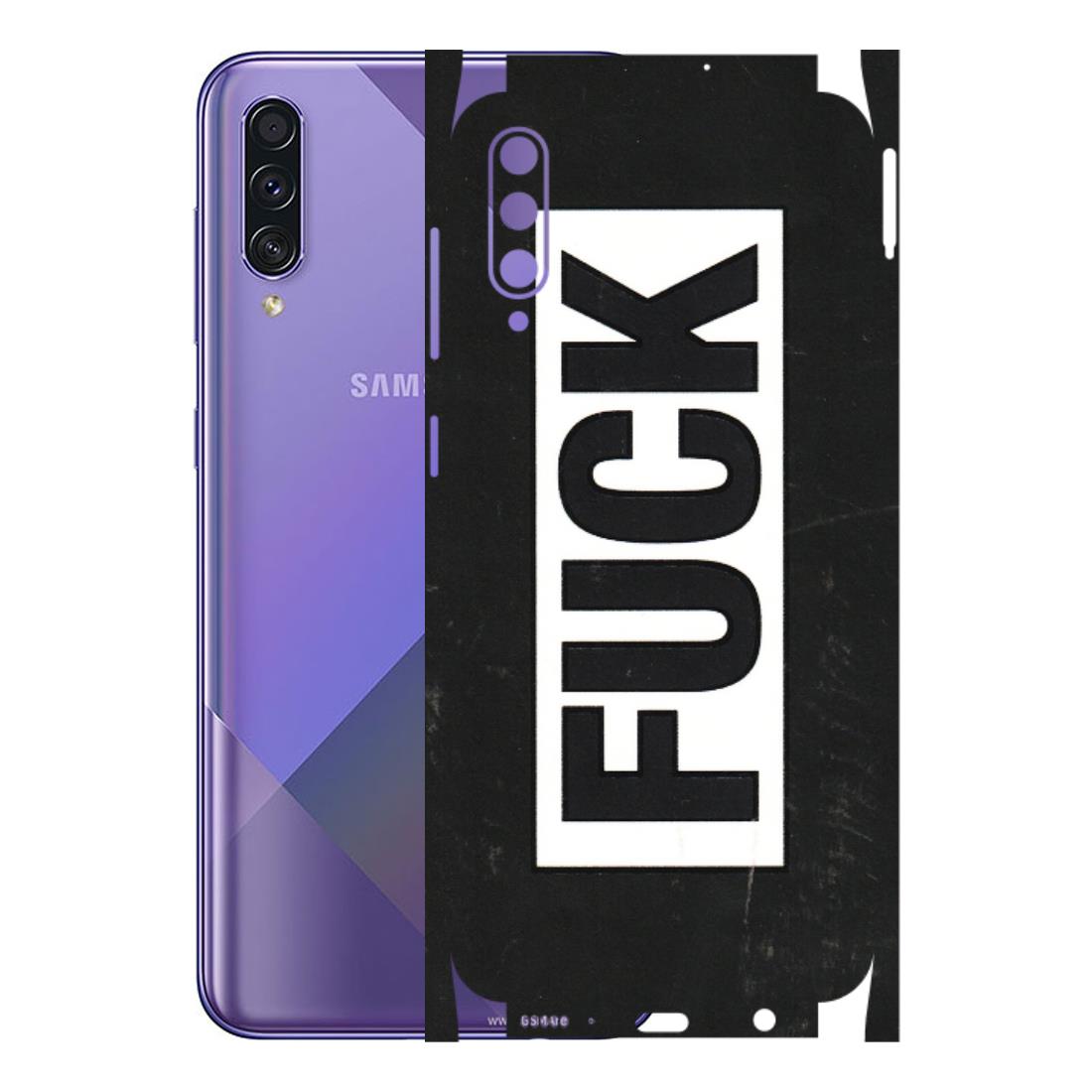 Samsung A/S Series Phone Skins (All Models) - The F Word - 3D Embossed Finish (L-255) Samsung Galaxy A50S